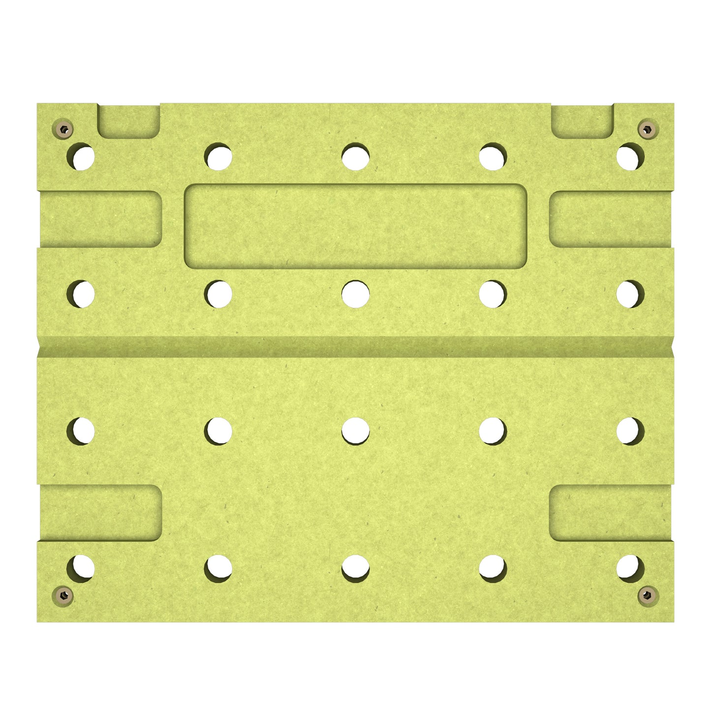 Trunkworks MW1000 Replacement Perforated MFT Top Compatible with Festool MW100 Carts - 3/4" Moisture-Resistant MDF