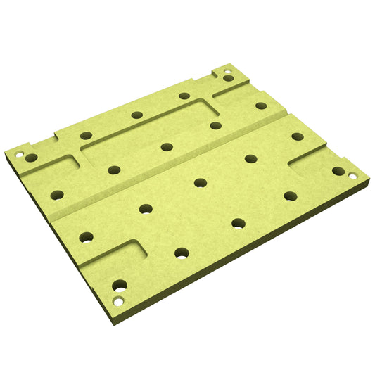 Trunkworks MW1000 Replacement Perforated MFT Top Compatible with Festool MW100 Carts - 3/4" Moisture-Resistant MDF